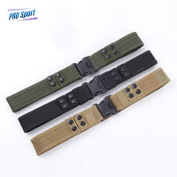 PRO Outdoor Nylon Belt ผ้าโพรพิลีนสติ๊กเกอร์วิเศษเข็มขัดปรับได้อุปกรณ์ใช้งานได้จริงสำหรับกีฬากลางแจ้ง