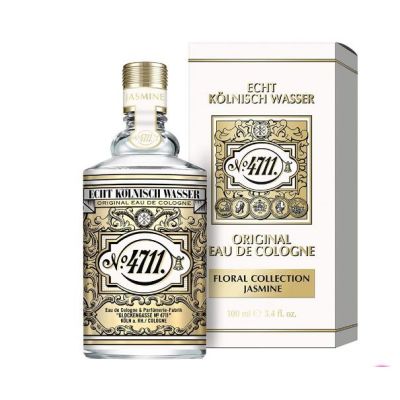 4711 Echt Kölnisch Wasser Floral Collection Jasmine Eau de Cologne For Women And Men 100 ml.ขวดหัวสเปรย์