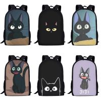 Blackcat Design School Bag For Kid Girl Cartoon Practice Middle Student Back to School Backpack Teenager Bookbag Mochila Escolar