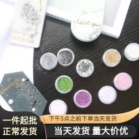 [COD] Meimuer diy jelly crystal decoration glitter powder aromatherapy gypsum rock creative sequins canned