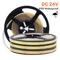 12โวลต์24โวลต์ซังหลอดไฟ LED Strip กันน้ำ IP68 5เมตร10เมตร15เมตร20เมตร0.5เมตร1เมตรที่มีความยืดหยุ่นหลอดไฟ LED 320ledm ความหนาแน่นสูงสดใสซับแสง