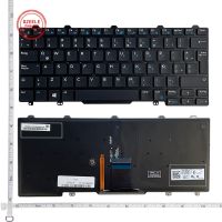 【Xiaohongs keyboard film 】  BR/SP/พจนานุกรมคีย์บอร์ดแบบ Backlit สำหรับ DELL Latitude 7350 5290 E5250 E7270 E7250 7250 5250 PK1313O3B35 SN7231BL SG-63210-40A 0PTKNG