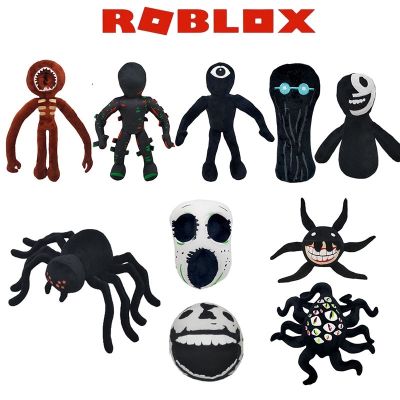 ☏❖■ Roblox Doors Plush Doll Rainbow Friends Robot One-eyed Plush Toy Screech Glitch Monster Soft Animal Dolls Christmas Kid Gift