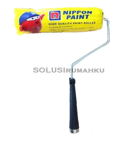 Rol Cat Besar Nippon Paint 9 Inch untuk Cat Dasar Air dan Minyak ...