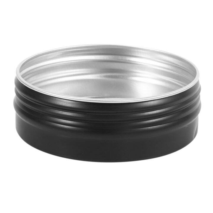 aluminum-tin-cans-24-pack-2oz-60g-round-metal-container-screw-top-cans-cosmetic-sample-containers-candle-travel-tins