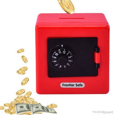 ✼✁ Unbreakable Money Safe Piggy Bank com senha de bloqueio grande capacidade Coin Jar decorações para crianças e adultos