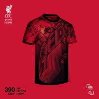 เสื้อคอกลมกีฬา Liverpool รุ่น LFC-HG011 สีแดง ขาว