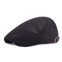 ปรับ Breathable Beret หมวกกอล์ฟ cabbie หมวก newsboy แบนฤดูร้อน Gatsby Men Sun หมวก peaky casquette หมวกฤดูหนาวผู้หญิง