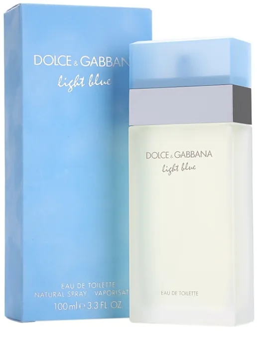d & g light blue women