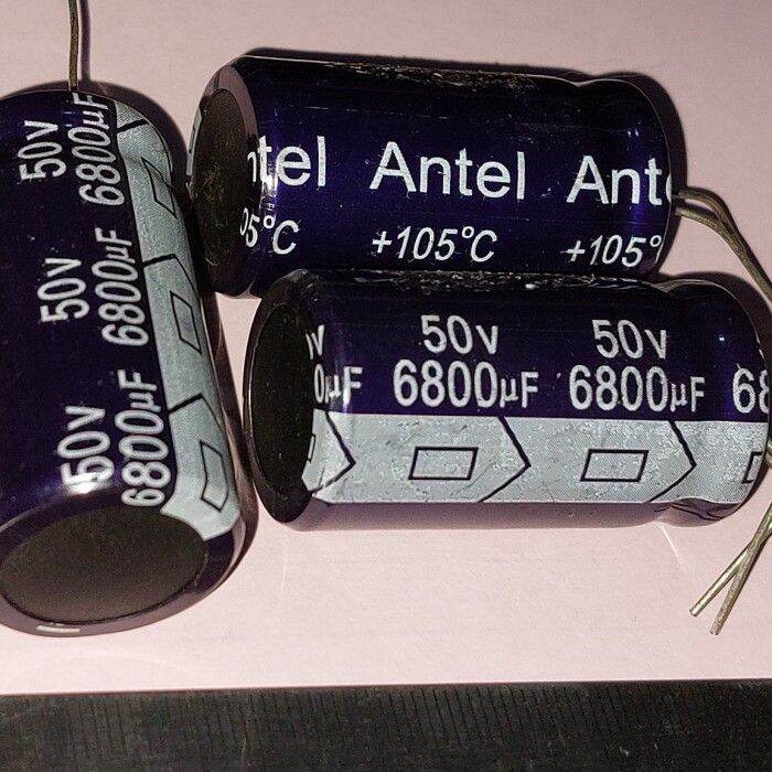 Elco 6800uf 50v Elektrolit Kondensator 6800 Mikro 50 Volt Kapasitor ...