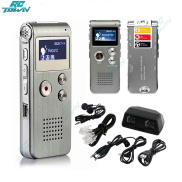 Ghi Âm Giọng Nói Mini 8GB Kỹ Thuật Số Âm Thanh Máy Ghi Âm Dictaphone MP3