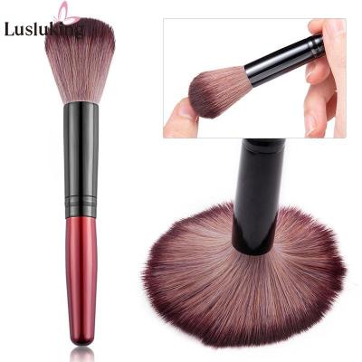 1Pcs Nail Dust Cleaning Brush,Soft Foundation Brushes Nail Art Powder Dust Removal Brushes Manicure DIY Tool