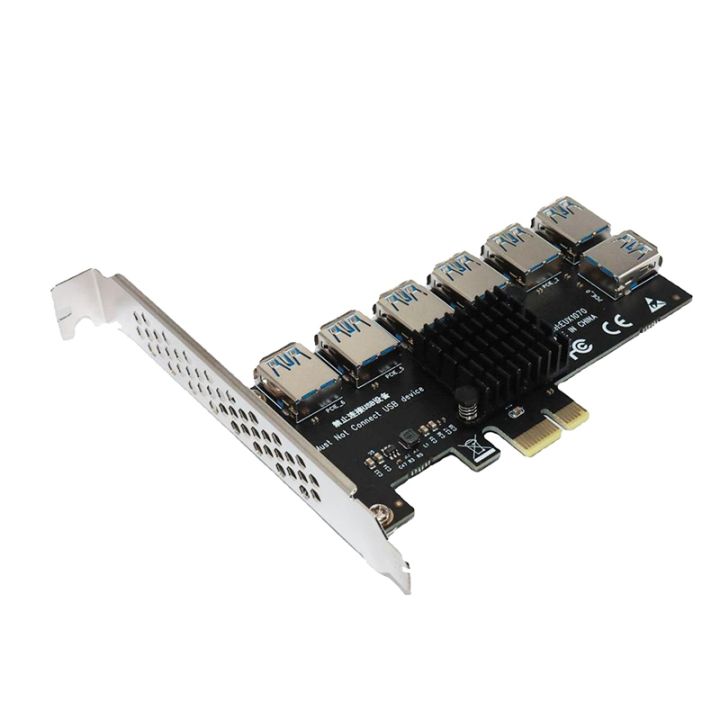 7ports-pcie-riser-card-pcie-adapter-card-pci-express-multiplier-hub-for-btc-mining-expansion-card