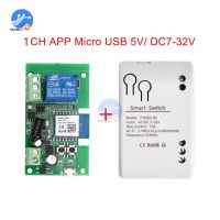 【YD】 Tuya Wifi Module 1CH DC7-32V AC85-250V 2200W Receiver 10A Relay