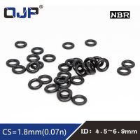 50PCS/lot Rubber Ring NBR Sealing O-Ring 1.8mm Thickness ID4.5/4.87/5/5.3/5.5/6/6.3/6.7/6.9mm Nitrile O Ring Seal Gasket Washer Gas Stove Parts Access