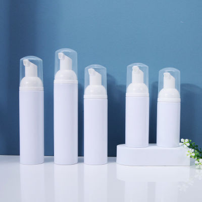 Foam Pressure Pump Bottle Cosmetic Packaging Bottles Thread Mouth Extrusion Bottle Small Capacity Foam Bottle Plastic Foam Bottle Bubble Dispensing Bottle