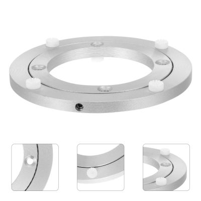 1Pcs Aluminium Alloy Rotating Bearing Turntable Round Dining Table Swivel Plate for Kitchen Furniture