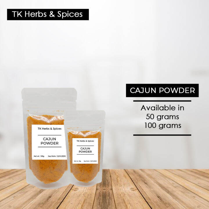 Premium Cajun Powder Available in 50g & 100g Lazada PH