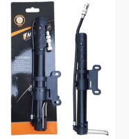 สูบพก mini floor pump หัวสูบใช้ได้ทั้งจุ๊บเล็ก/จุ๊บใหญ่ แรงอัดสุงสุด 120PSI รุ่นM25-02A BEE ที่สูบลม สูบพกพา