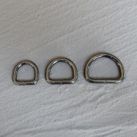 1 Pcs 15mm/20mm/25mm Metal High Quality Hand Bag Purse Strap Belt Dog Collar Chain Web D Ring Buckle DIY Accessories