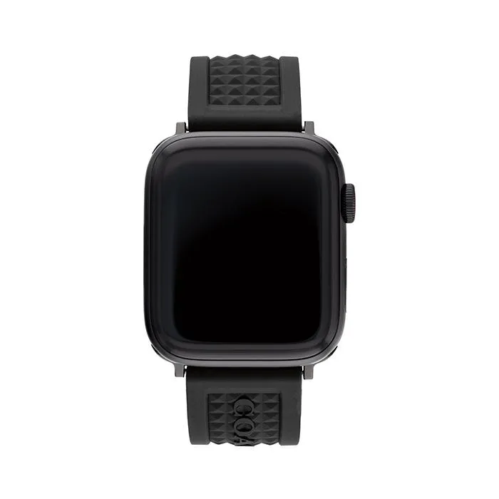 Coach Apple Watch® Strap Black Rubber 42mm Men 14700046 | Lazada 