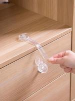 1pcs /Baby children cupboard door clamp hand prevention safety lock protective drawer lock cabinet refrigerator drawer buckle
