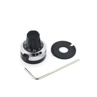 5PCS black grey knob button cap 6.35mm calibratio knob for 3590S WXD3-13 2W WXD3-12 1W turn around special potentiometer knob