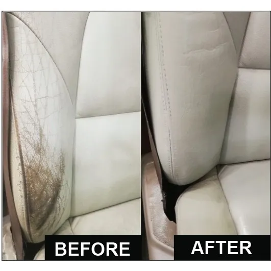 Leather Vinyl Repair Filler Compound Cream for Leather Restoration Cracks  Burns Car Seat Sofa Holes