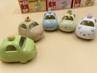 Tomica Takara Tomy Sumikko Gurashi ของเล่นรถโลหะผสมรถเด็กของเล่นหมีแมวนกเพนกวินหอยทาก