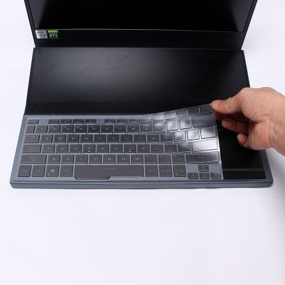 For 2021 ROG Zephyrus Duo 15 SE GX551 GX551Q GX551QS GX551QR GX551QM GX551 GX550 GX550L 15.6 inch TPU keyboard cover skin