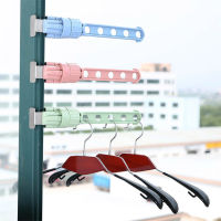 Portable Clothes Drying Rack for Hanging Clothes Indoor 5 Holes Hanger for Socks Bras Lingerie Window Frame Clothes Rack Storage