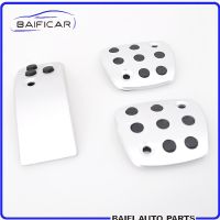 ❉ Baificar Brand New Genuine Manual Aluminium Alloy Footplate Pedal Brake Accelerator Clutch Pedal For Peugeot 206 207 VTS