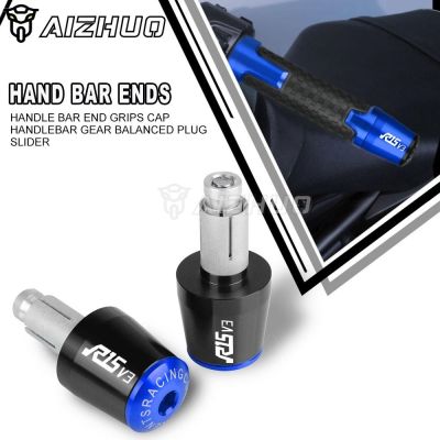 【CW】 Handlebar Grips Plugs Caps YZF R15 V3 2017 2018 2019 2020 2021 2022 Motorcycle Handle Bar End Weight Cap Slider