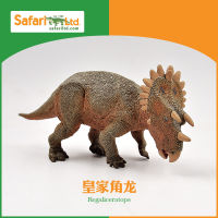 ? Sile Toy Store~ American Safari Canadian Royal Horn Dragon Jurassic Dinosaur World Simulation Animal Model Triceratops Toy