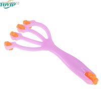 ▪❀ Hand-held Full-body Relaxation Massage Comb Four-claw Roller Head Scalp Neck Foot Massage Relaxation Health Tool