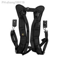 Double Shoulder Camera Strap Adjustable Dual Camera Strap Adjustment DSLR SLR Camera Strap Quick Release Accessory Dropshipping