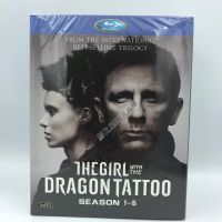 Girl with Dragon Tattoo 1-5 Blu ray BD HD set classic collection film discs
