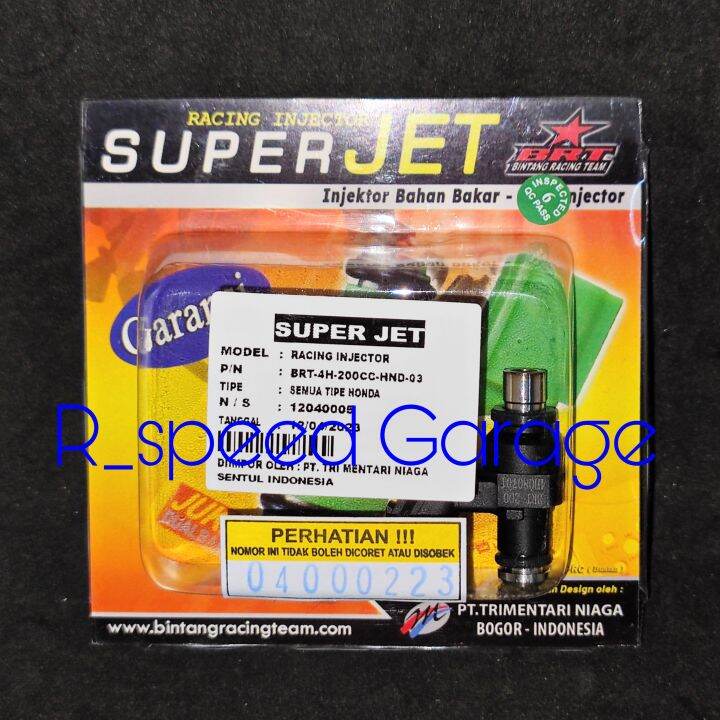 Super Jet Injektor Brt Honda Series Lazada Indonesia