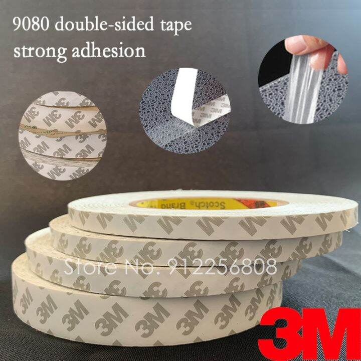 50-meters-roll-double-sided-tape-adhesive-3m-9080-led-light-strip-tape-ultra-thin-strong-sticky-width-5-8-10-12-15-20-25-30mm