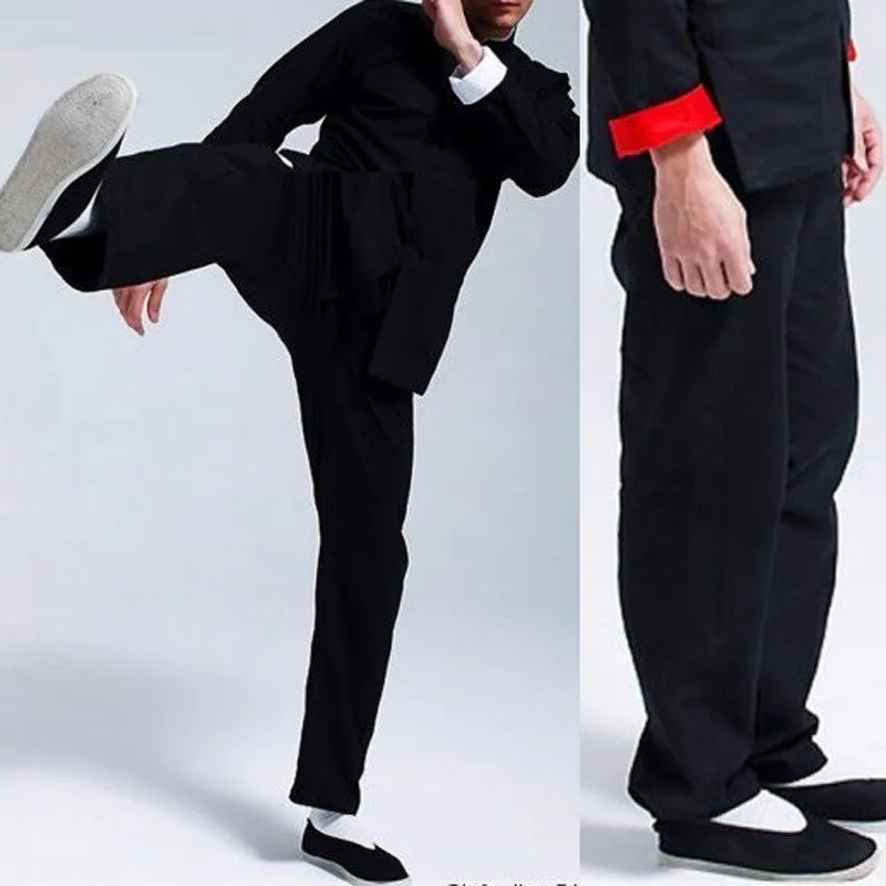 Underwraps Bruce Lee Martial Arts Kung Fu Adult Gung Fu Pants Halloween  Costume - Fearless Apparel