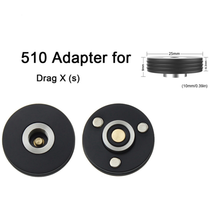 2022 510 Connector 510 Adapter For Voopoo Drag S/Drag X/Drag Max Pod ...