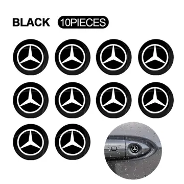 Series 6 Stickers 3D Resin for Mercedes Ø 25mm Stickers Sticker Logo Resin  | eBay