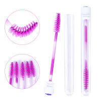 20Pcs DIY แปรงคิ้วหลอดเรซิ่นตกแต่งมินิอาหารแปรงขนตาแบบใช้แล้วทิ้ง Dust-Proof Lash Extension อุปกรณ์แต่งหน้า Toolshot