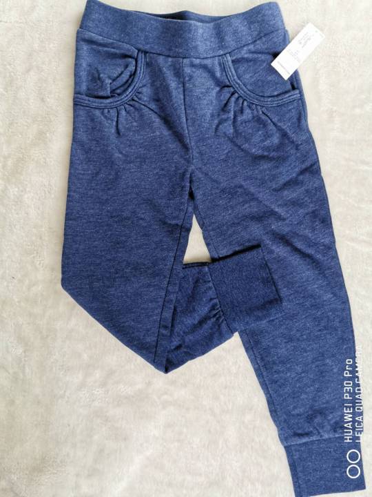 Oldnavy : กางเกงขายาว สีกรม สีชมพู size 4T/5T