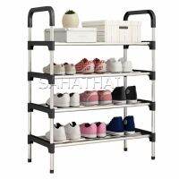 SH.Thai ชั้นวางรองเท้า ชั้นเก็บรองเท้า จัดระเบียบรองเท้า สแตนเลส มีให้เลือก Shoe Rack