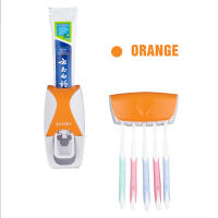 1Pcs Toothbrush Toothpaste Holder Set Automatic Toothpaste Squeezer Dispenser Dustproof Toothbrush Rack Bathroom Accessorieshot