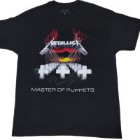 เสื้อวง Metallica  /master of puppets /  ลายย้อนยุค ลิขสิทธิืแท้ ปี 2023