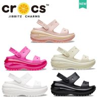 Crocs mega crush sandal รองเท้าแตะรัดส้นผู้หญิง รองเท้าใส่ไปทะเล รองเท้าแตะ รองเท้าชายหาด 5 สี|207989 g