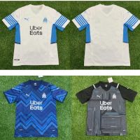 shot goods 2122 Marseille home and away soccer jersey