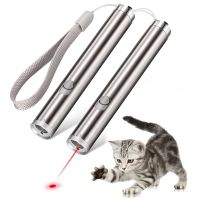 ◆✶ Laser Pointer for Cats Dog Chaser Toys 2 in 1 Multi Function Laser Pointer Pen Exercise Training Tool LED Flashlight Child Gift